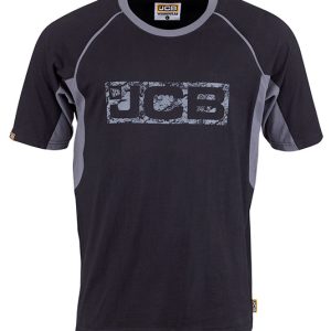 JCB TRADE BLACK/GREY T-SHIRT
